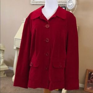 Talbots Red Jacket
